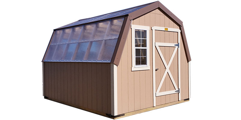 customizable storage sheds and barns - the barnyard