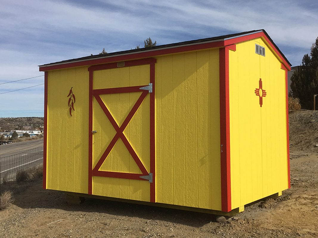 New Mexico ranch shed