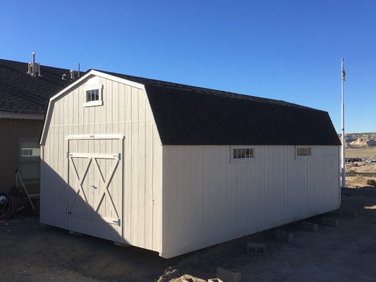 long lofted barn