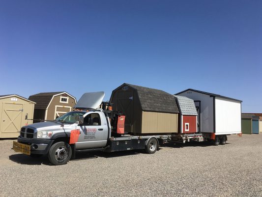 shed hauler trailer