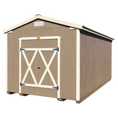 10x20 ranch storage building profile