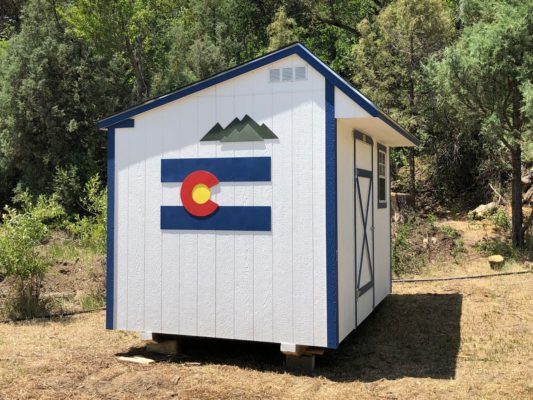 Colorado Shed 8x12 Saltbox