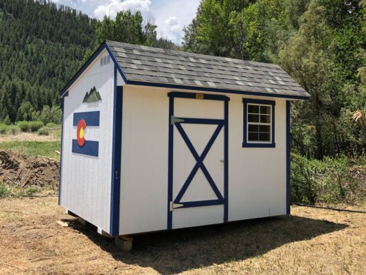 Colorado Shed 8x12 Saltbox