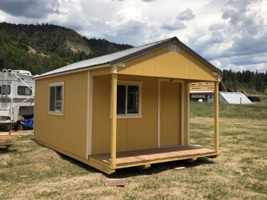 12x16 Ranch with porch
