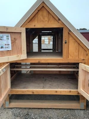 6x12 Chicken House Feed Storage and Roost