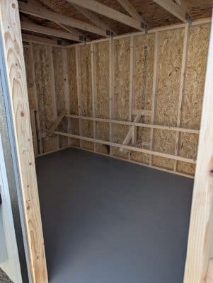 8x12 Ranch Chicken House Interior 2