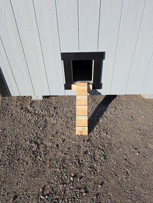 8x12 Ranch Chicken House Ramp